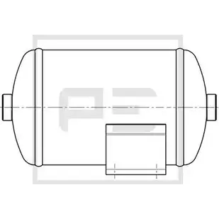 Ресивер воздушный PE AUTOMOTIVE 51P9 V6C 6FH9HX 016.228-00A 724755