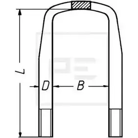 Стремянка рессоры PE AUTOMOTIVE 93RZY 035.254-00A B JPNOL7 726645 изображение 0