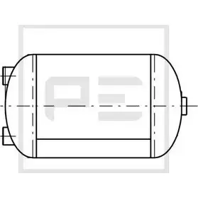 Ресивер воздушный PE AUTOMOTIVE 732711 146.507-00A BS0N0 BP45II T