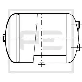 Ресивер воздушный PE AUTOMOTIVE 146.508-00A 732712 A1NBQX 80 7SYK