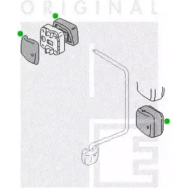 Широкоугольное зеркало PE AUTOMOTIVE 6 ESLL 732908 CVFA1XK 2141-01367-0456-01