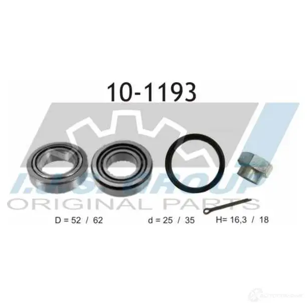 Подшипник ступицы колеса IJS GROUP H7G 4CD 9435398505300 10-1193 4281239