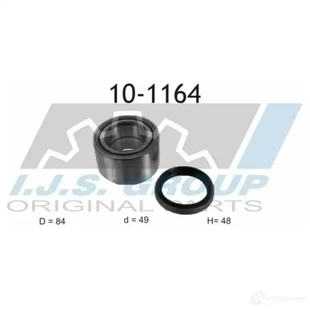 Подшипник ступицы колеса IJS GROUP 9435398505010 4281181 Z6RD 7 10-1164