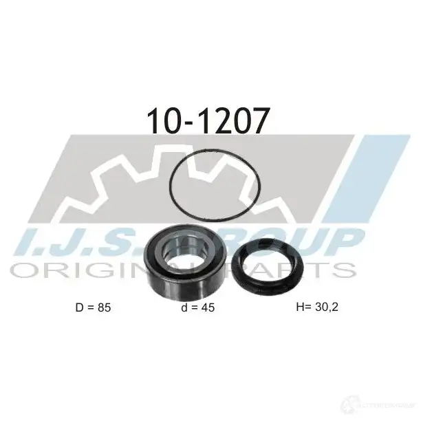 Подшипник ступицы колеса IJS GROUP 9435398505430 EKB CE 10-1207 4281264