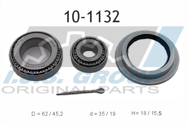 Подшипник ступицы колеса IJS GROUP Z0CQ 7R 8435398504809 10-1132 4281120