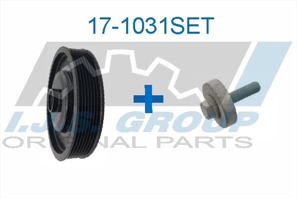 Шкив коленвала IJS GROUP 49 E2K19 1440594552 17-1031SET изображение 0