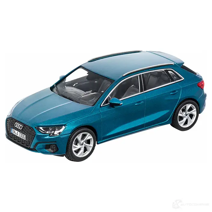 Audi A3 Sportback, Atoll Blue, 1:43 VAG 1438170881 G F0MB 5011903031