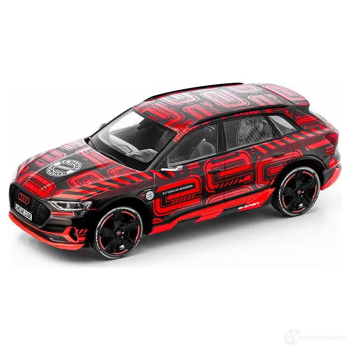Audi e-tron triple 2020 limited edition, Black/Red, 1:43 VAG 1438170888 G0W D65 5012120231 изображение 0