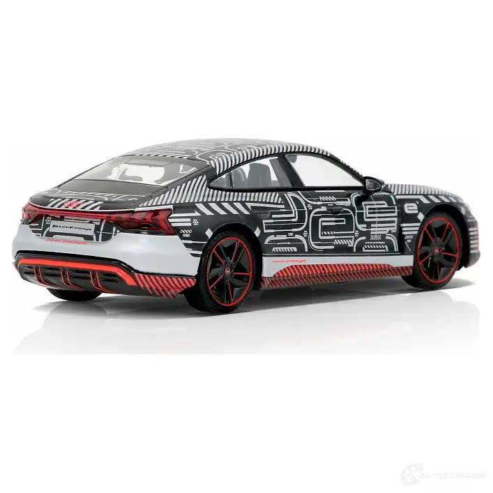 Audi RS e-tron GT prototype, Black/Red/Silver, 1:43 VAG 1438170887 5012120131 W1V5 DP изображение 1