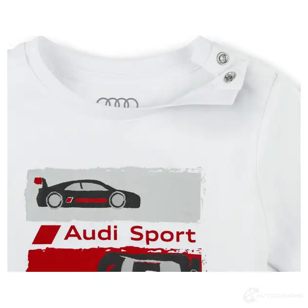 Детская рубашка с длинным рукавом Audi Sport VAG 3201900705 5T31F L 1438170672 изображение 2