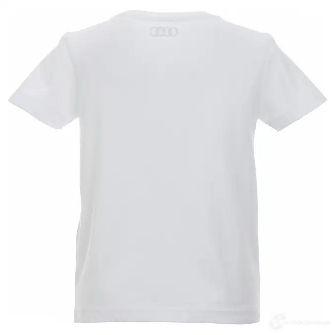 Детская футболка quattro, белая VAG 1438170662 H94K R 3201900107 изображение 1