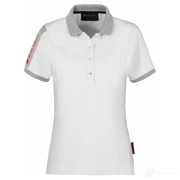 Женская рубашка-поло, белая VAG ZNO QGC 1438170488 3132001104 изображение 0