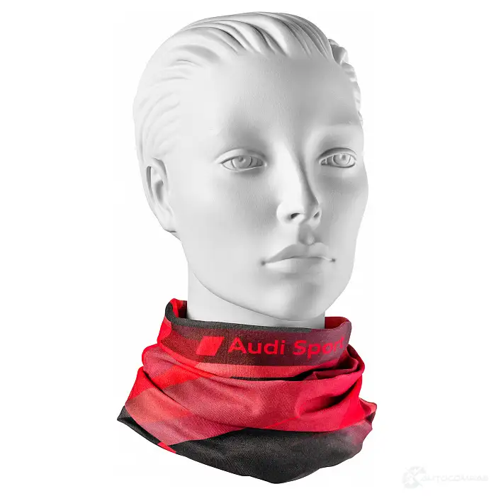 Женский шарф-воротник Audi Sport, красный / серый VAG 1438170535 3132001900 Y3N J3W изображение 0