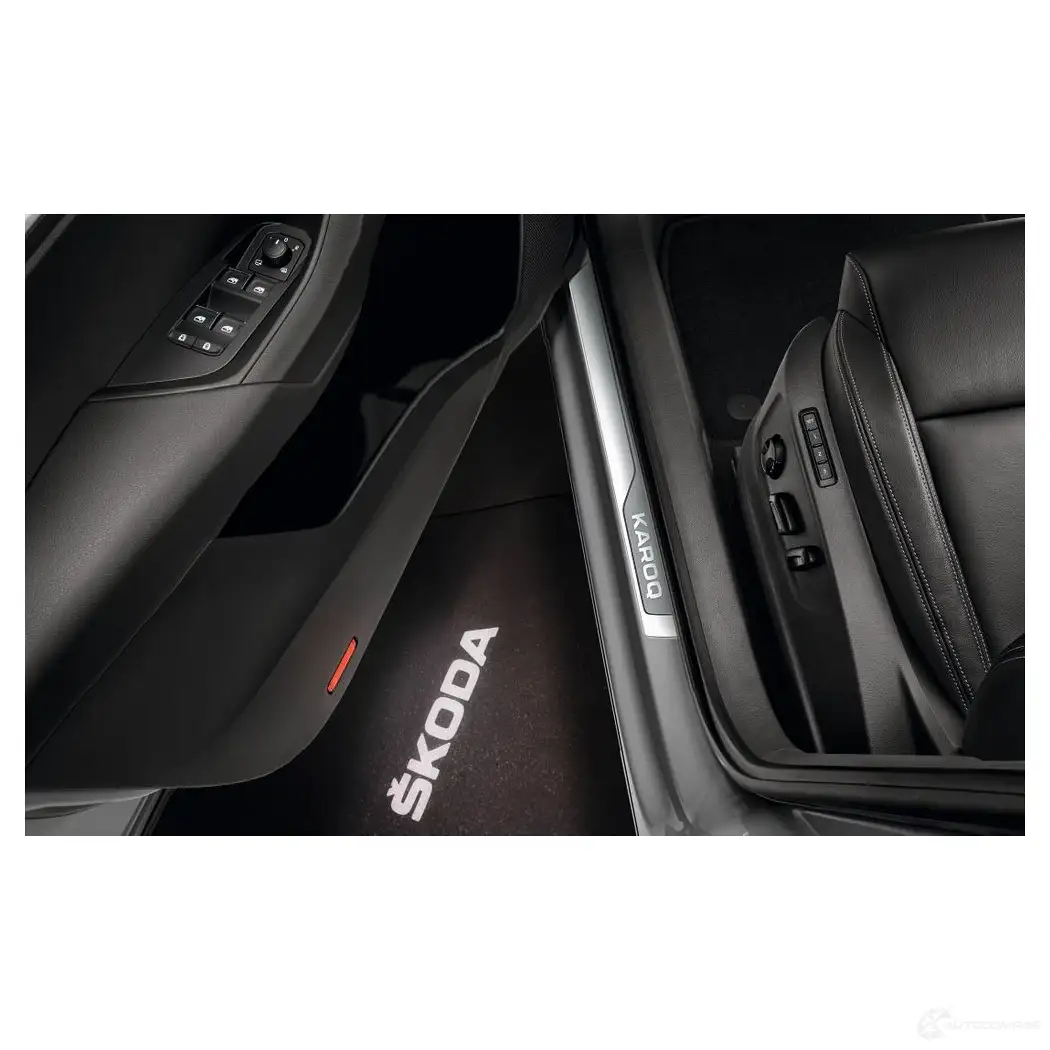 Накладки на пороги Alu VAG 57a071303 1436622492 5QZ4T L7