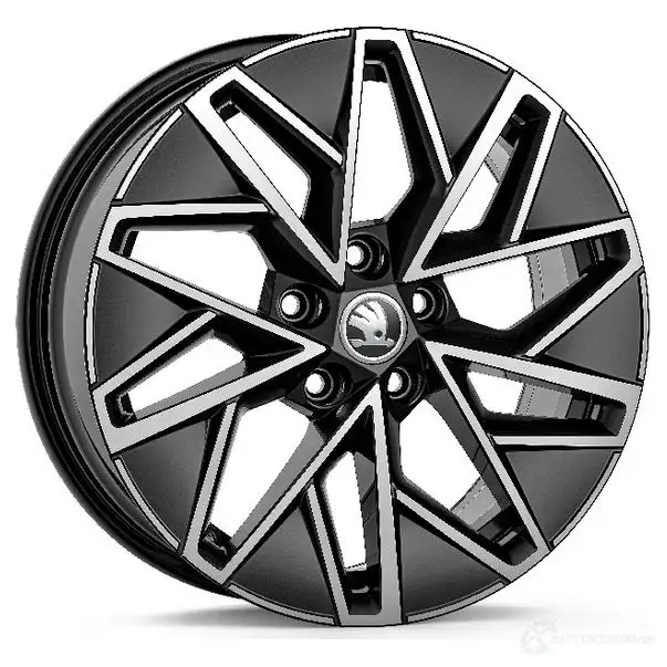 Легкосплавный диск PULSAR 17" Черный металлик VAG 5e3071497dfl8 GQGZ 9QA 1438171027