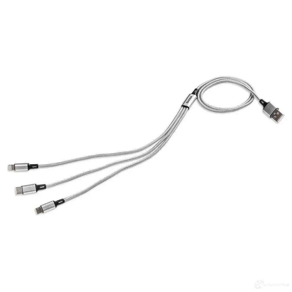 USB кабель для зарядки 3в1 VAG 000051445g H JXCW 1438171033 - Изображение 1