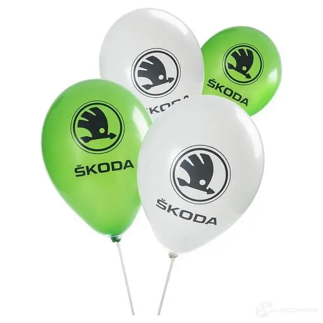 Воздушные шары ŠKODA (комплект 100 шт.) VAG H5 OO7DC 000087703lk 1438171057 изображение 0