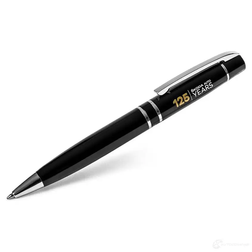 Шариковая металлическая ручка 125 лет SKODA VAG 3BUT F 1438171158 000087210bd изображение 0