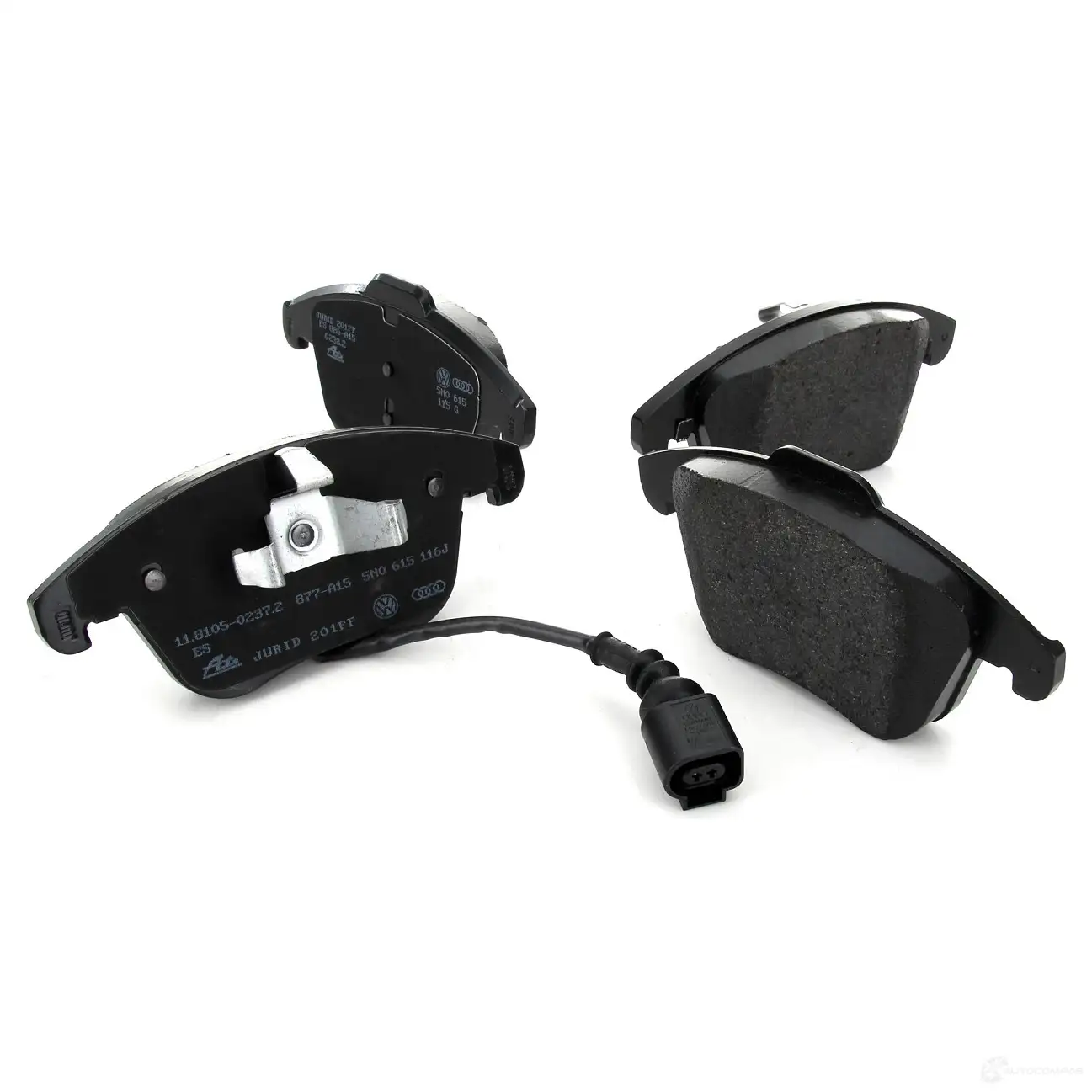 Тормозные колодки дисковые, передние VAG UZLI BC 21624922 5N0 698 151 изображение 1