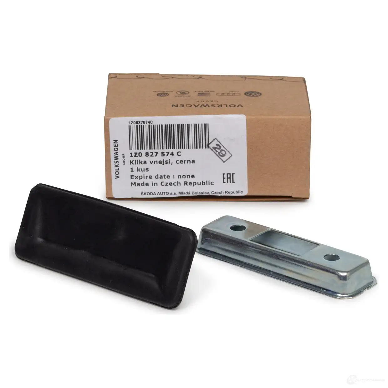 Оригинальная ручка двери багажника OCTAVIA II XL1 VAG 1272307541 PRSCK 30 1Z0827574C - Изображение 1