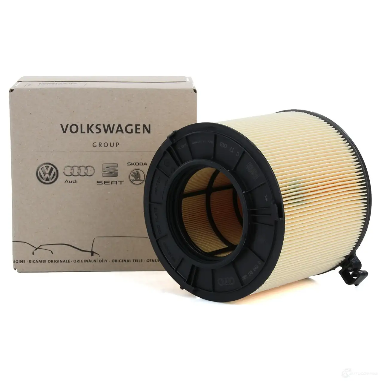 Оригинальный воздушный фильтр A4 (8 ВТ B9) A5 (5F) Q5 (FYB) 1.4TFSI 2.0TFSI VAG SV VR3SD 8W0133843C 22009476 - Изображение 1