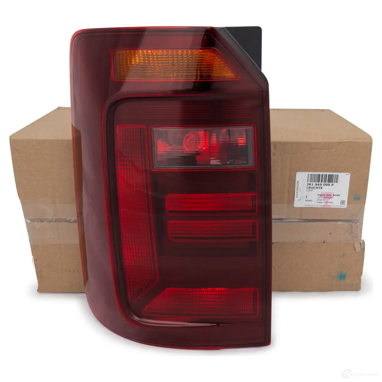 Оригинальный левый задний фонарь затемненный Caddy 4 Alltrack VAG BAFJH 2 2K1945095P 1425253356 - Изображение 1