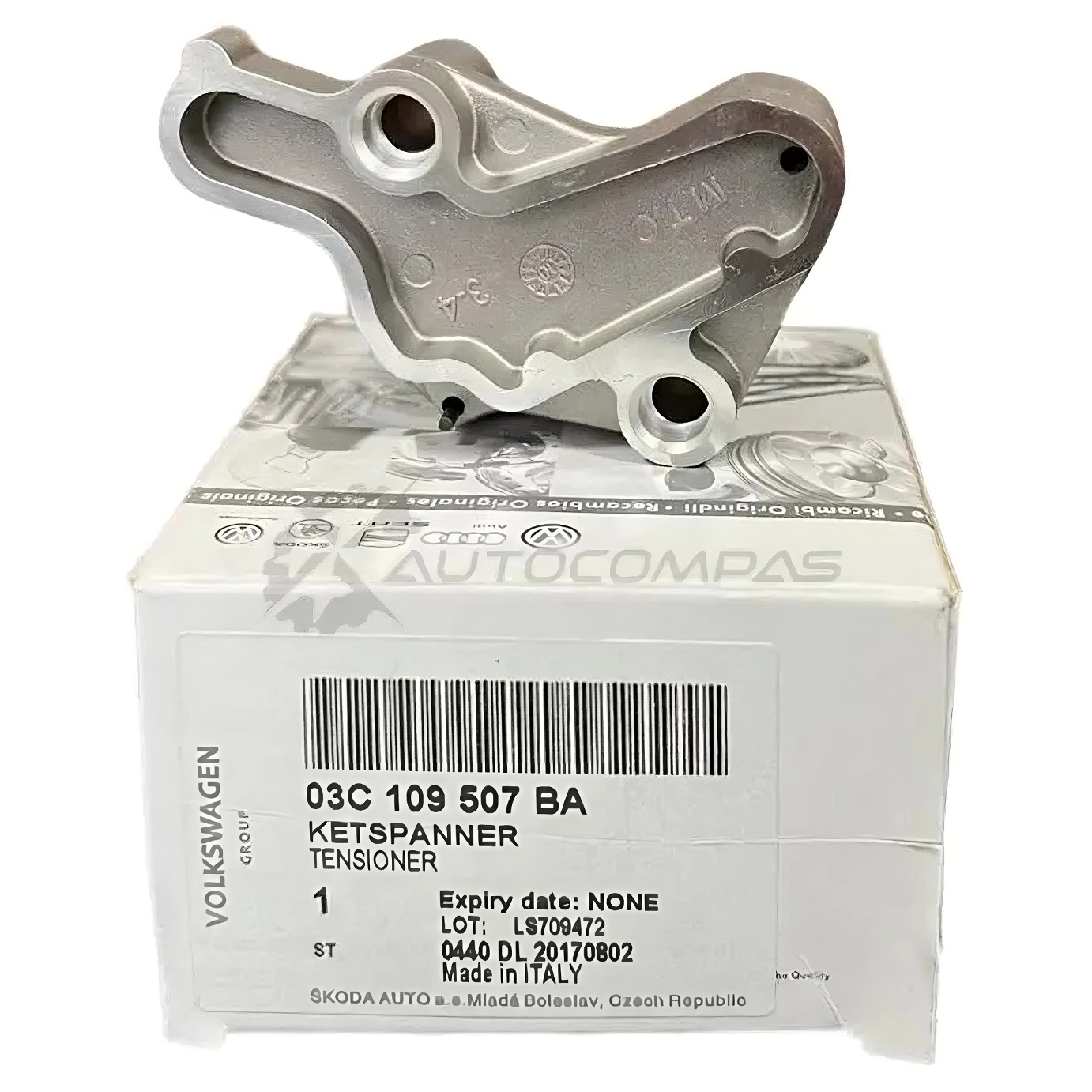 Натяжитель цепи ГРМ VAG 1 DUC6X 23123896 03C 109 507 BA изображение 1