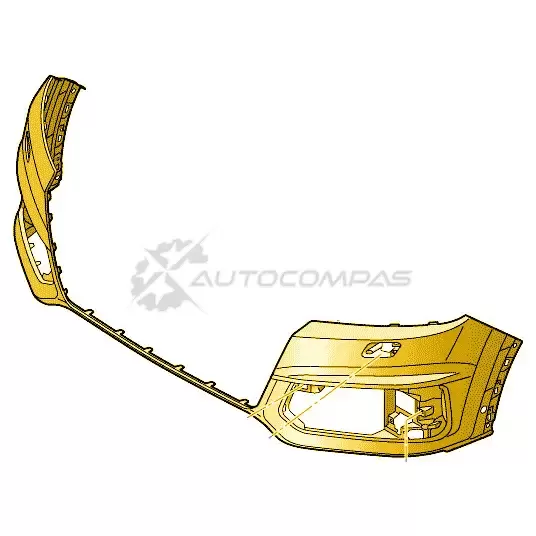 Бампер передний VAG 4M0807065BGRU 1422982240 LUVPQ6 W LGH11