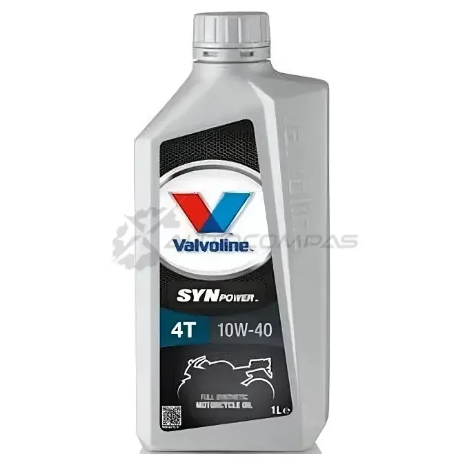 Моторное масло синтетическое SynPower 4T SAE 10W-40- 1 л VALVOLINE 862066 1437856823 XK 08O