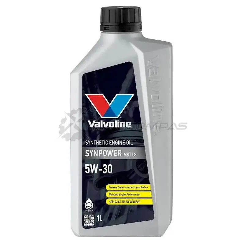 Моторное масло синтетическое SynPower MST C3 Motor Oil SAE 5W-30- 1 л VALVOLINE DS ZBGG 1437857027 872596