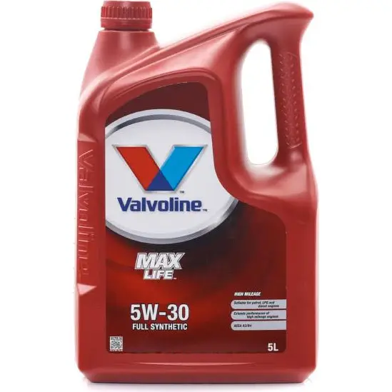 Моторное масло синтетическое MaxLife Motor Oil SAE 5W-30- 5 л VALVOLINE 872794 1437856947 35NP V изображение 0