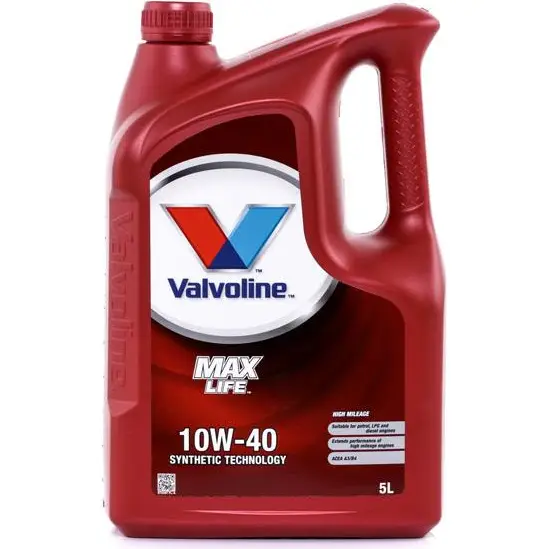 Моторное масло синтетическое MaxLife Motor Oil SAE 10W-40- 5 л VALVOLINE 1437856984 872297 XG9 EQQH изображение 0