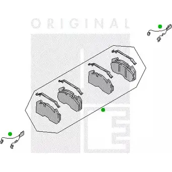 Колесный тормоз PE AUTOMOTIVE N5752N1 752015 2311-01674-0416-01 K7GL M