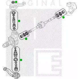 Крепление поворотного кулака PE AUTOMOTIVE Y 2EMF 752456 T92O04G 2311-01706-0281-01