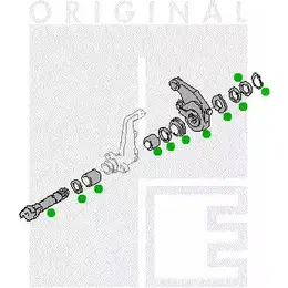 Тормозной вал PE AUTOMOTIVE V4ILE TK R6KMV 753651 2311-07456-0277-01