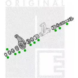 Тормозной вал PE AUTOMOTIVE 2311-07995-0278-01 V6K0AS NT6DRZ M 755206