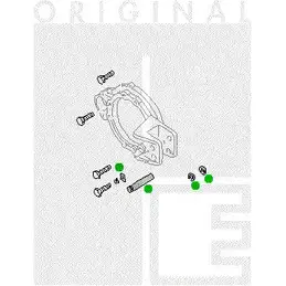 Крепление тормозных колодок PE AUTOMOTIVE 761710 2311-11967-0407-01 F7PD0 R GSV1L
