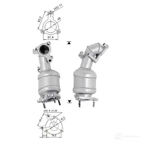 Катализатор VEGAZ CY 9D41 1438569660 ok827 изображение 1