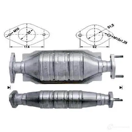 Катализатор VEGAZ VV E57 mik920 1437919169