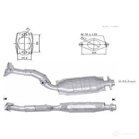 Катализатор VEGAZ dk962 1437920911 U6C YSA5