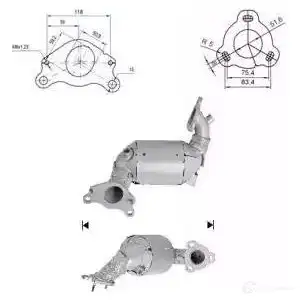 Катализатор VEGAZ JGLH 6 1437921731 rk330