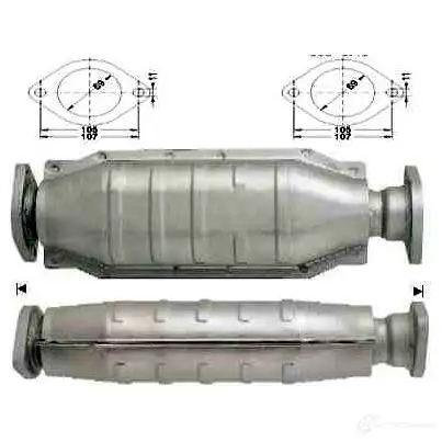 Катализатор VEGAZ dk906 BA G5Y3 1437923633