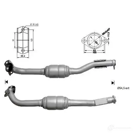 Катализатор VEGAZ EYY 4DN tk865 1437918683
