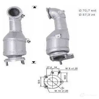 Катализатор VEGAZ UM0TF4 E 1437920581 chk947