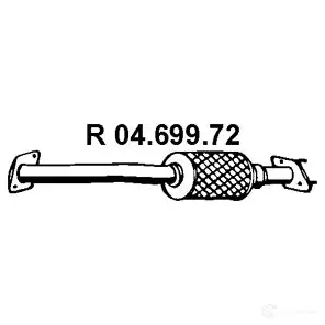 Выхлопная труба глушителя VEGAZ 1437874876 7LYS S fr260eber изображение 0