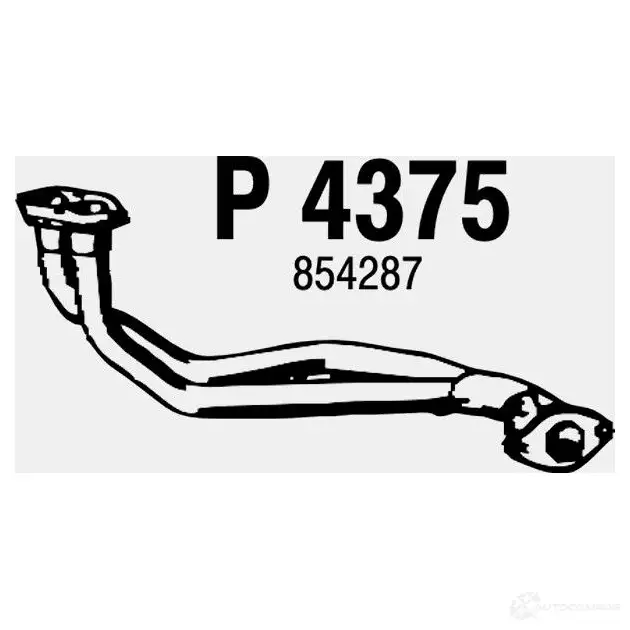 Выхлопная труба глушителя VEGAZ 4A S79PB 1437875189 or83