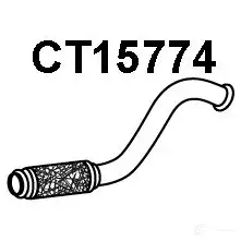 Выхлопная труба глушителя VEGAZ 1437880109 QQZ ZGY0 cr211