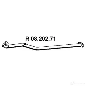 Выхлопная труба глушителя VEGAZ 1437879964 ZS A6V or280 изображение 0
