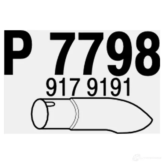Насадка на глушитель VEGAZ vor115 1437870782 CKS29 SJ