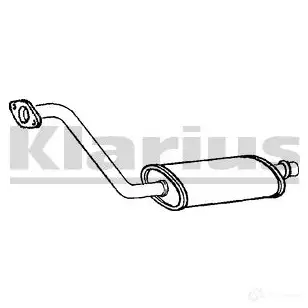 Передний глушитель VEGAZ 1437897575 X6NO SWN cs244